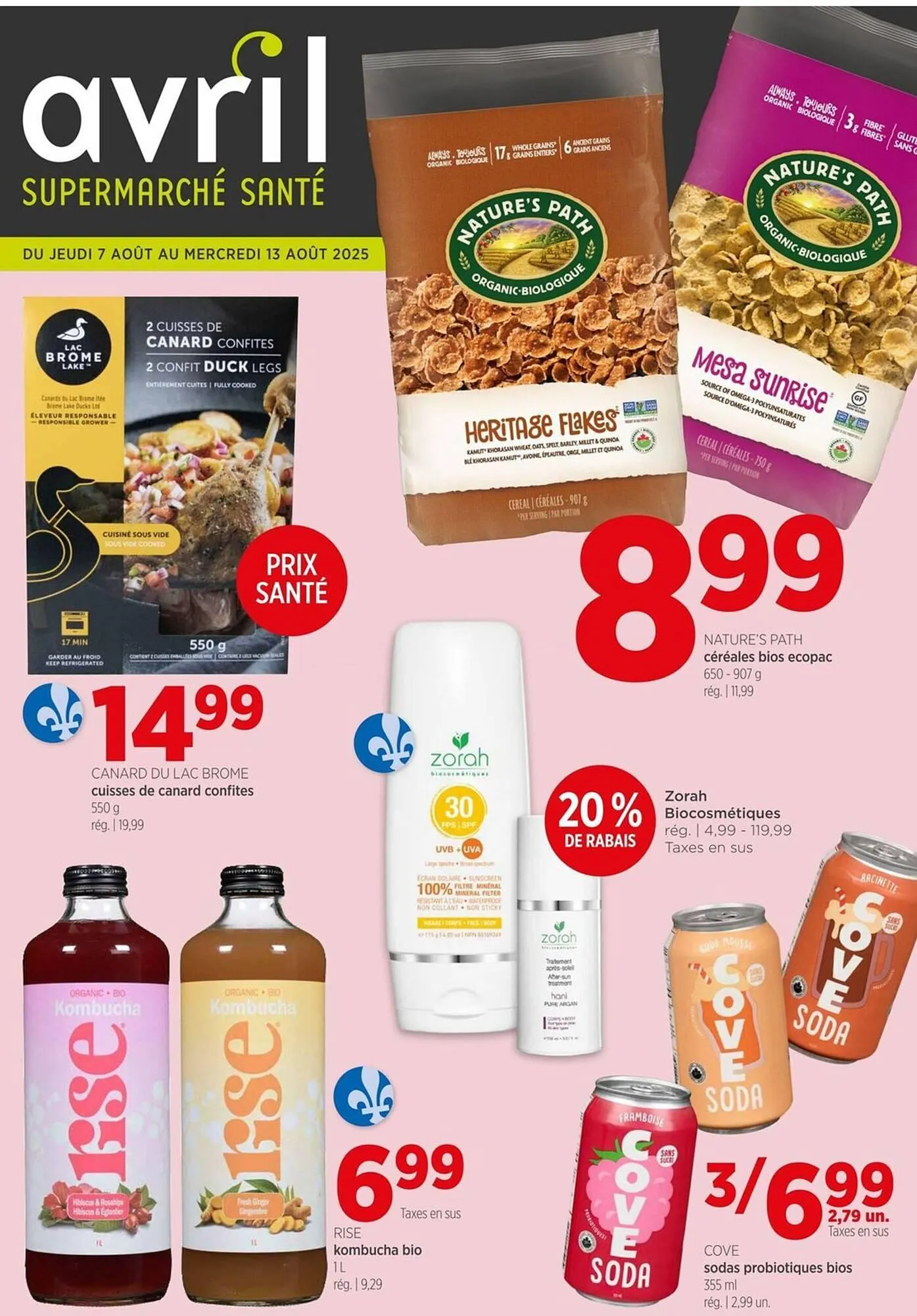 Avril flyer from August 9 to August 10 2025 - flyer page 2