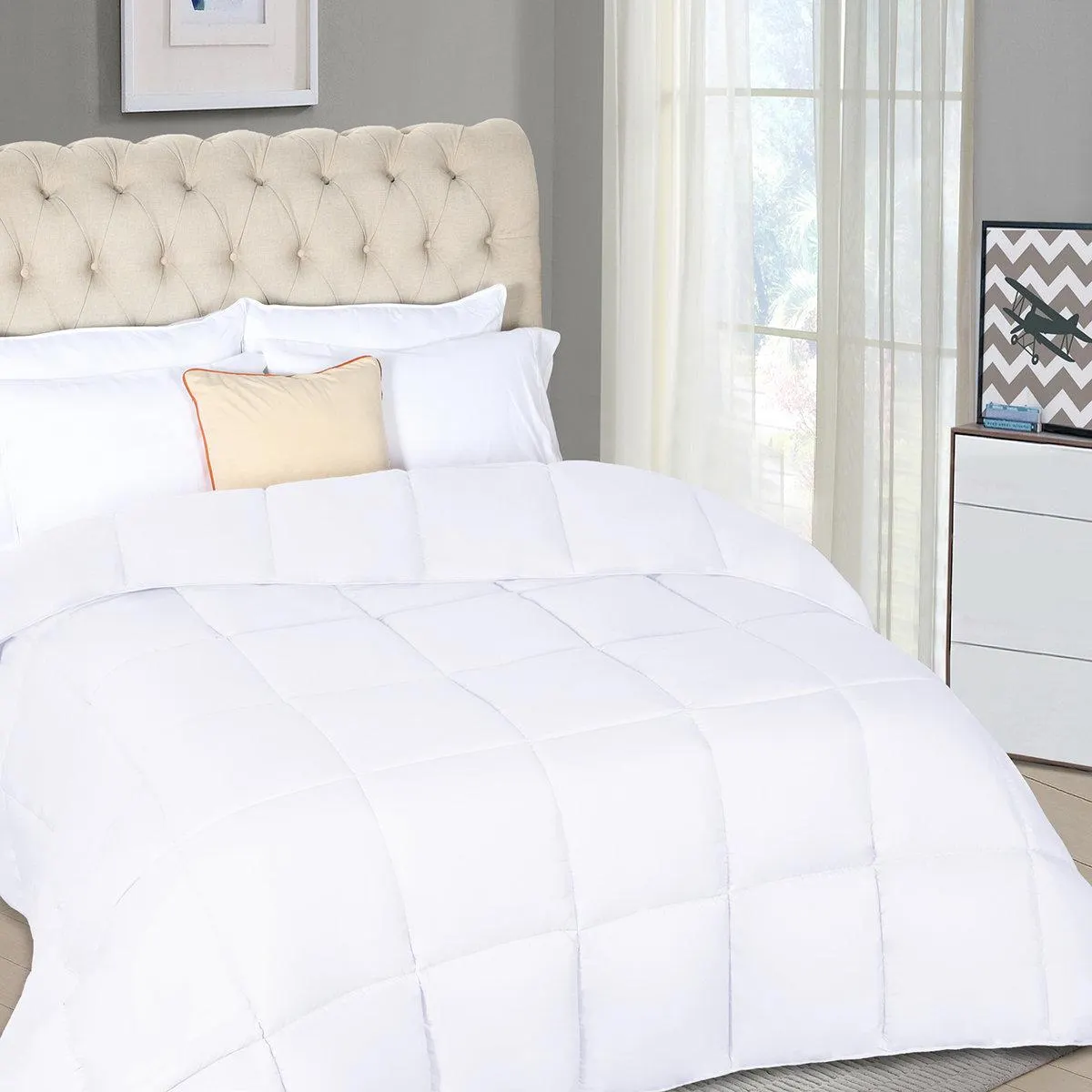 Grand Down All Season Down Alternative Reversible Comforter