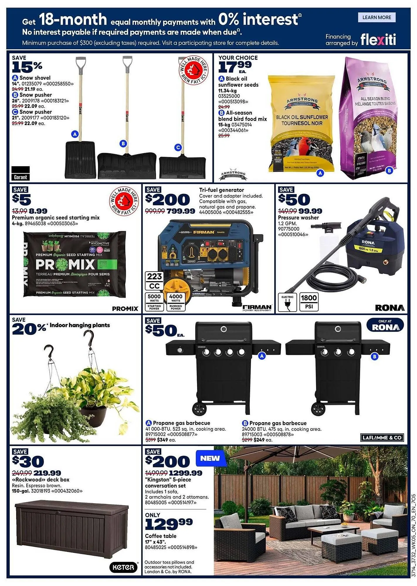 RONA flyer from February 26 to March 5 2026 - flyer page 5