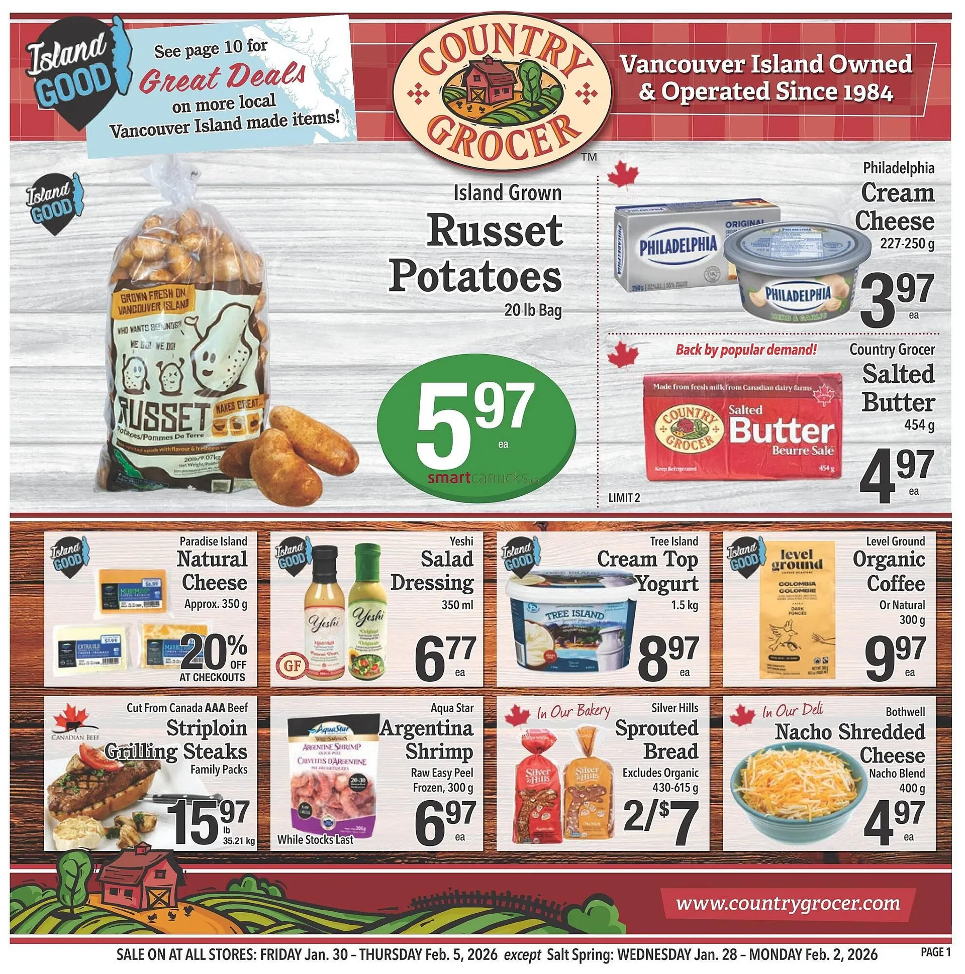 Country Grocer flyer - 1