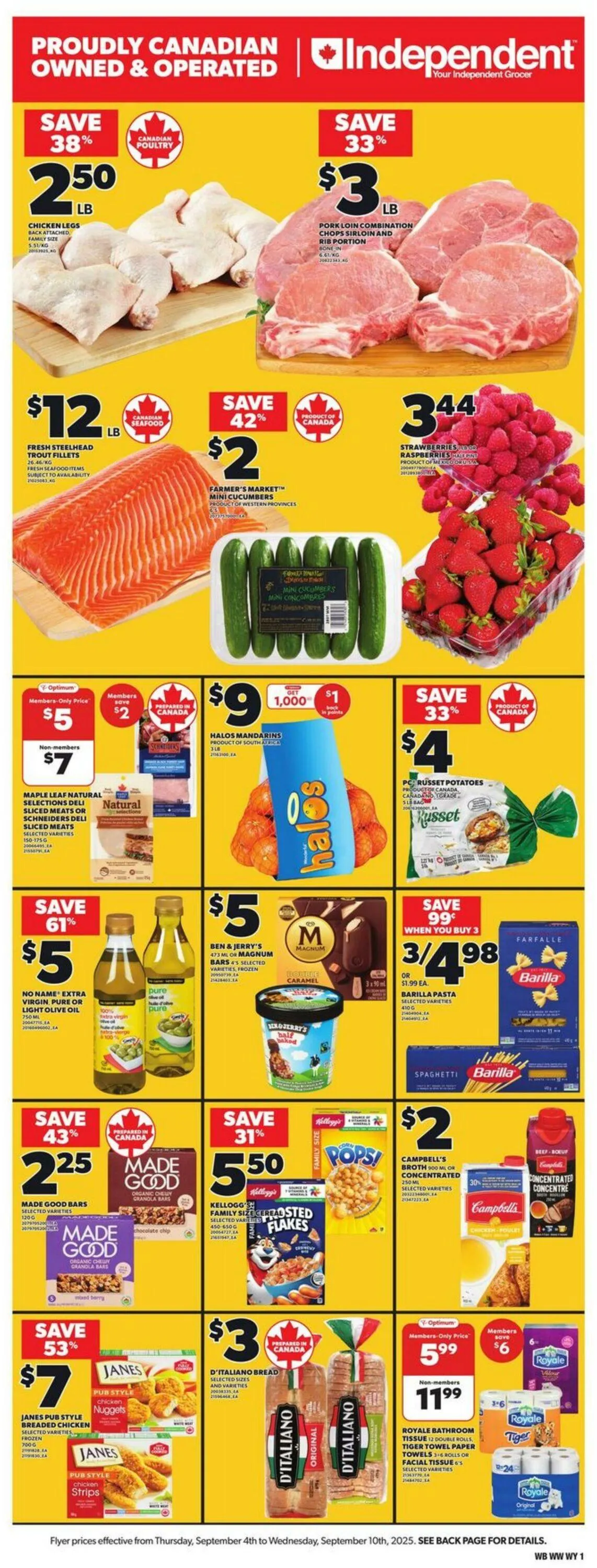 Independent Current flyer from September 4 to September 10 2025 - flyer page 4