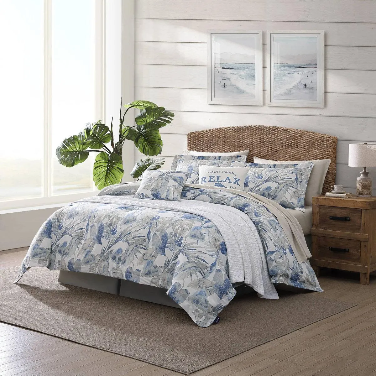 Raw Coast Cotton Reversible Comforter Set