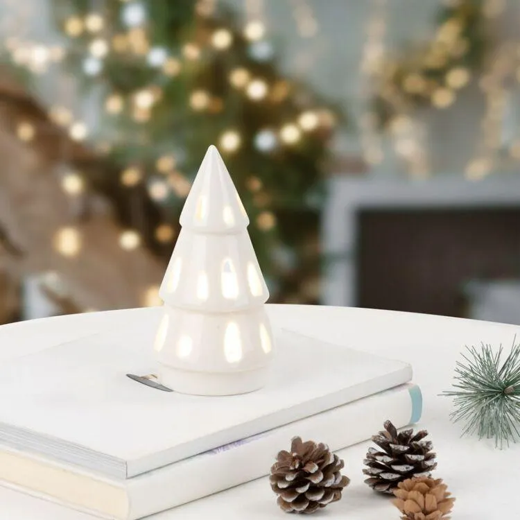Bouclair LED Tree White 7 x 7 x 12 cm
