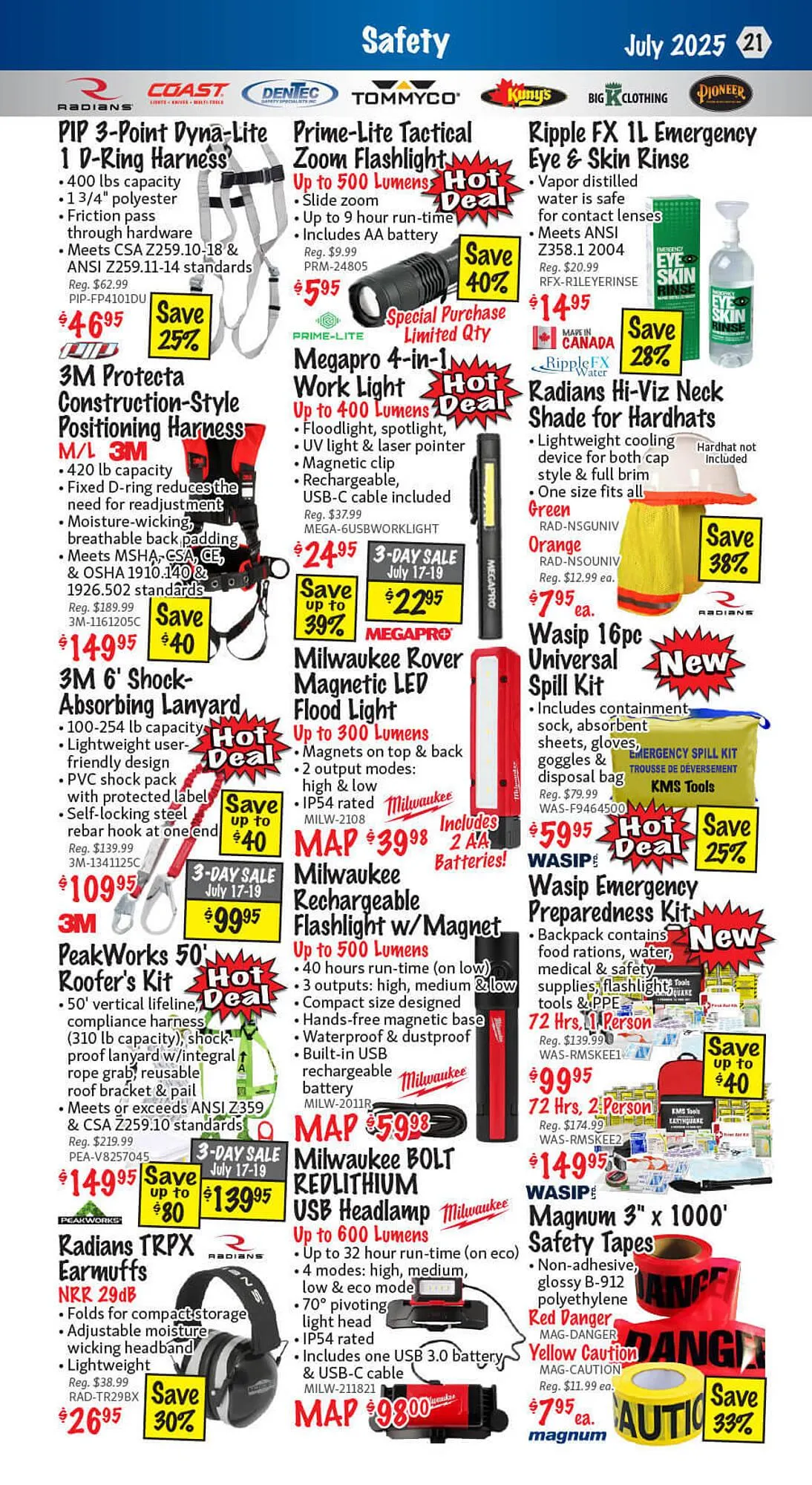 KMS Tools flyer from July 3 to July 9 2025 - flyer page 21