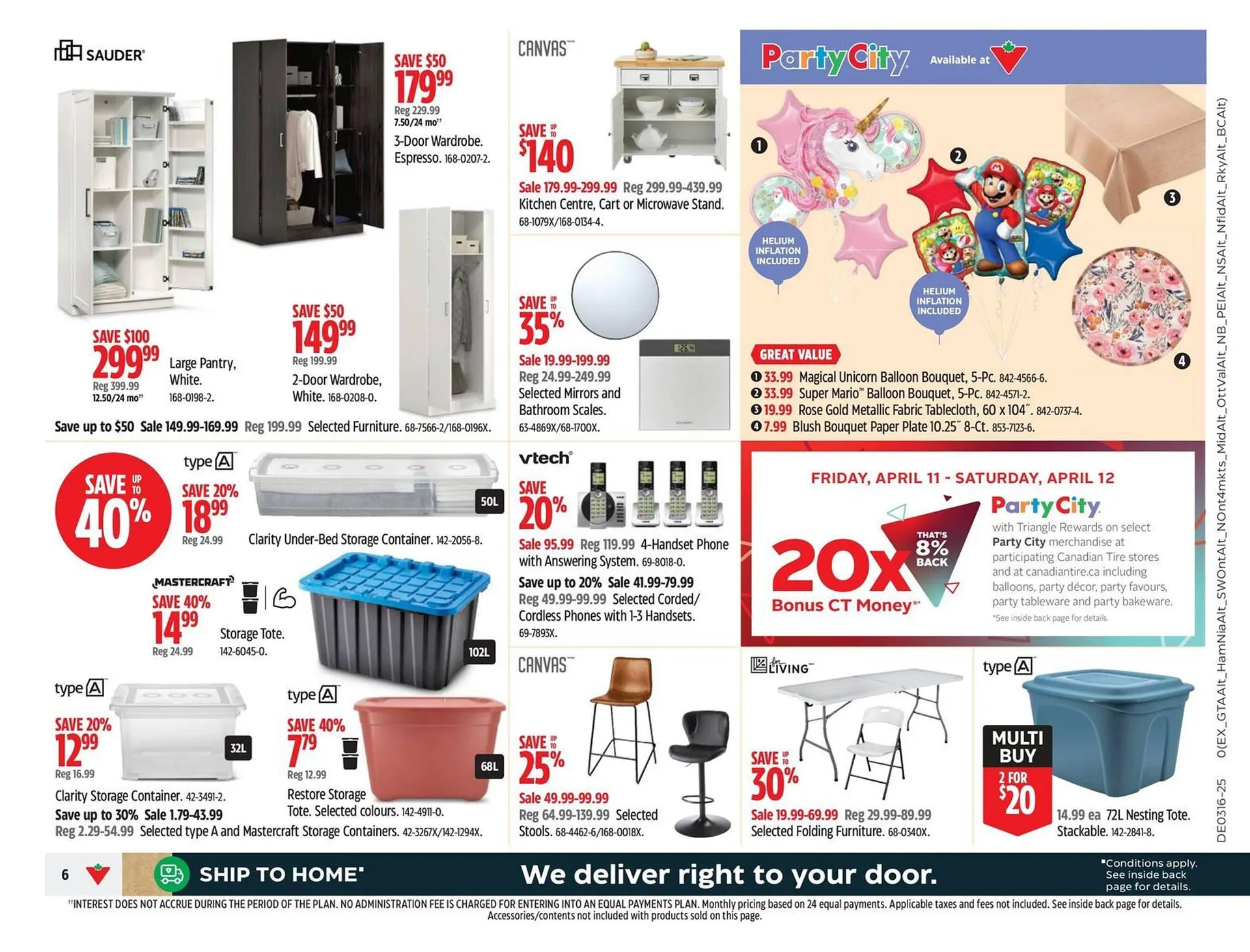 Canadian Tire flyer from April 10 to April 16 2025 - flyer page 6