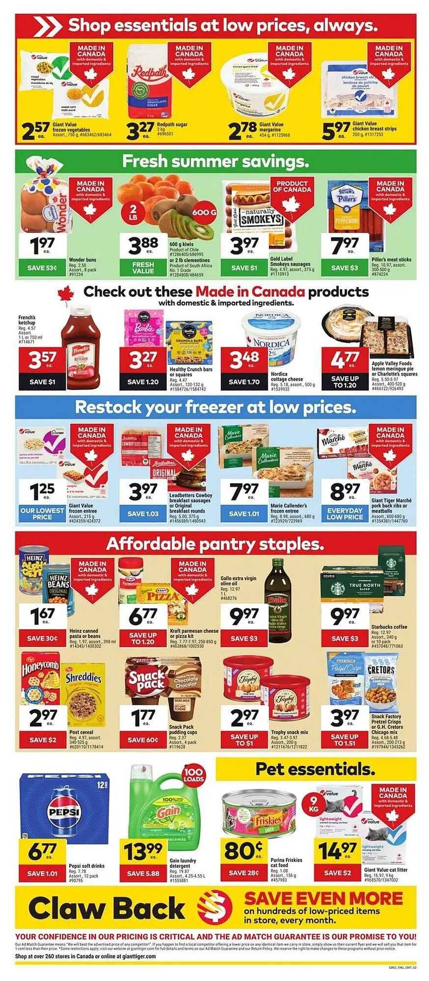 Giant Tiger flyer from August 14 to August 27 2025 - flyer page 2