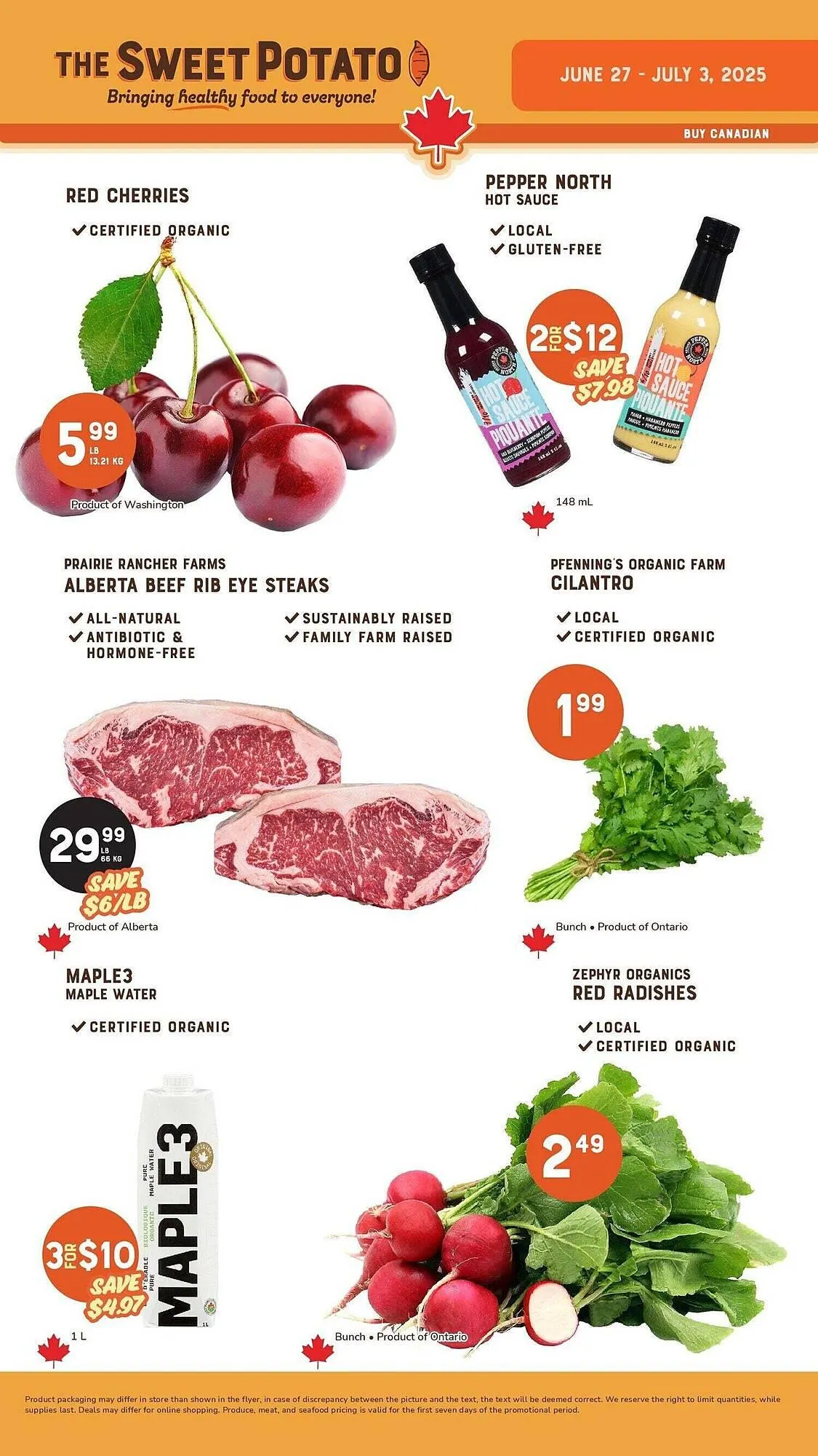 The Sweet Potato flyer - 1