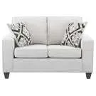 Causeuse en tissu Minhas 9406-BD-L