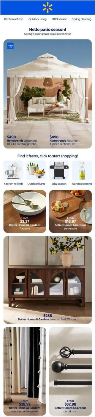 Walmart Catalogue - Home and Garden Books from April 16 to April 29 2026 - flyer page 1