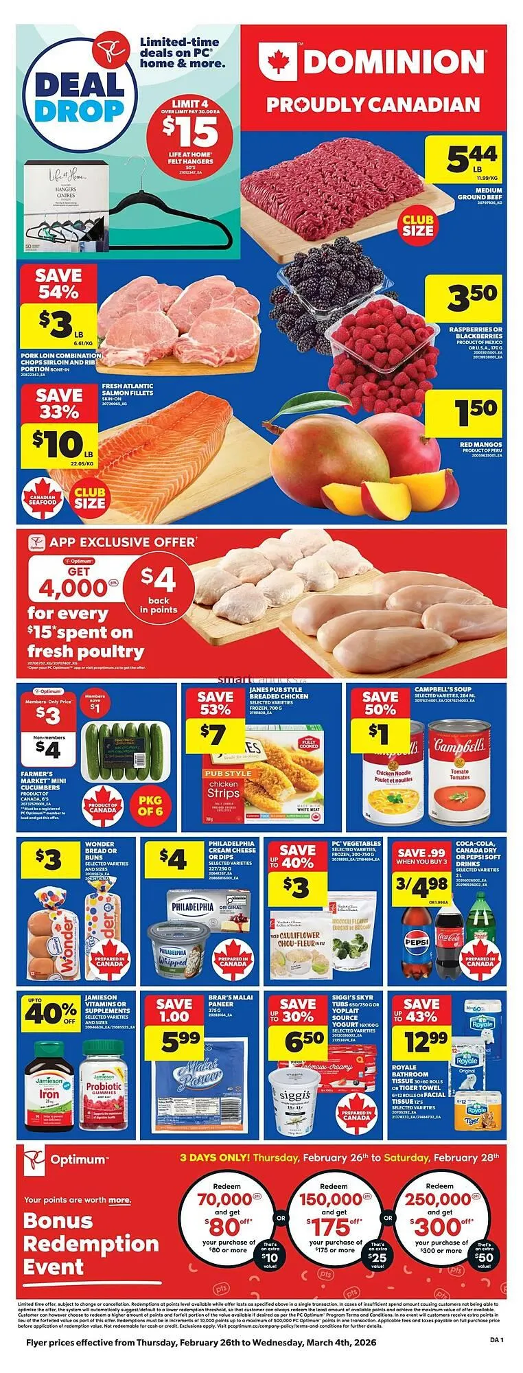 Dominion flyer from February 26 to March 4 2026 - flyer page 3