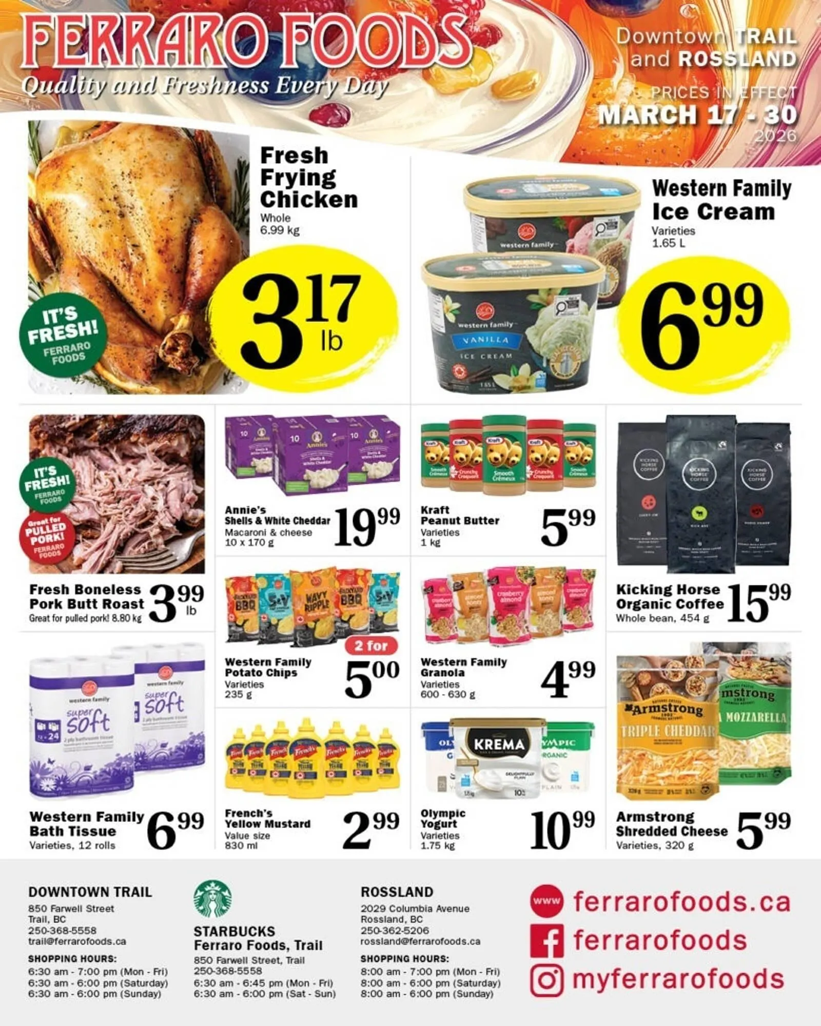 Ferraro Foods flyer - 1