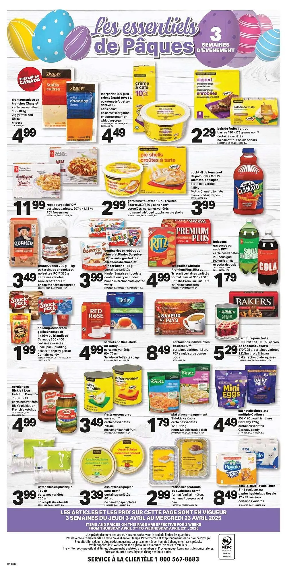 Axep flyer from March 31 to April 14 2025 - flyer page 9