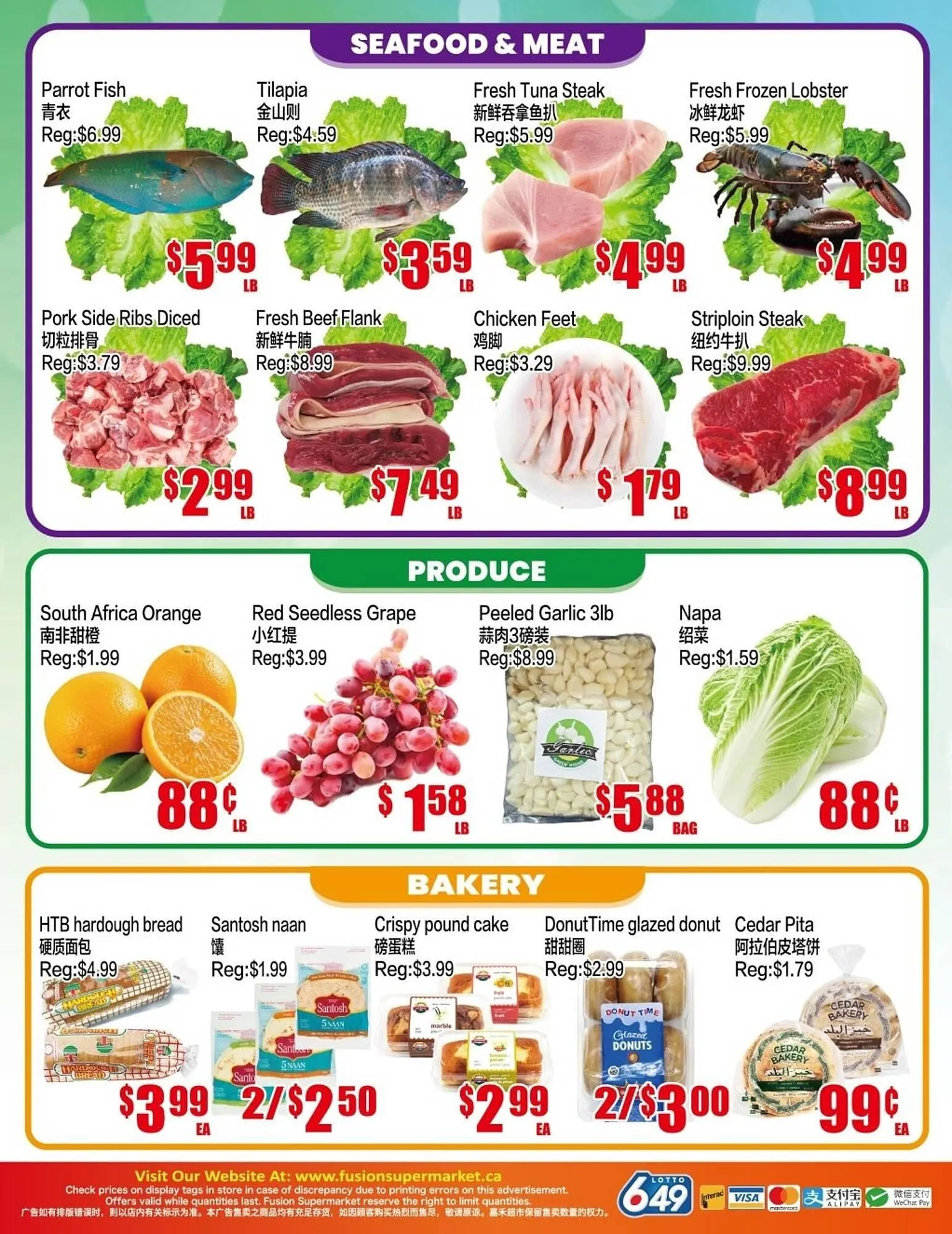 Fusion Supermarket flyer from September 19 to September 25 2025 - flyer page 4