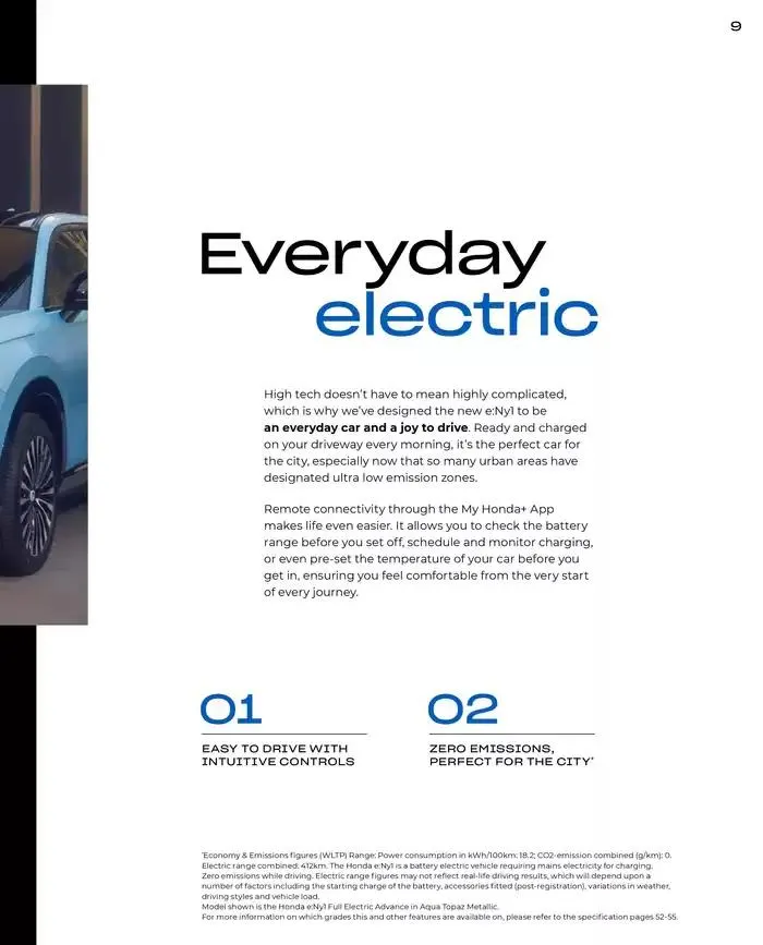 Honda e:Ny1 from February 28 to February 28 2026 - flyer page 9