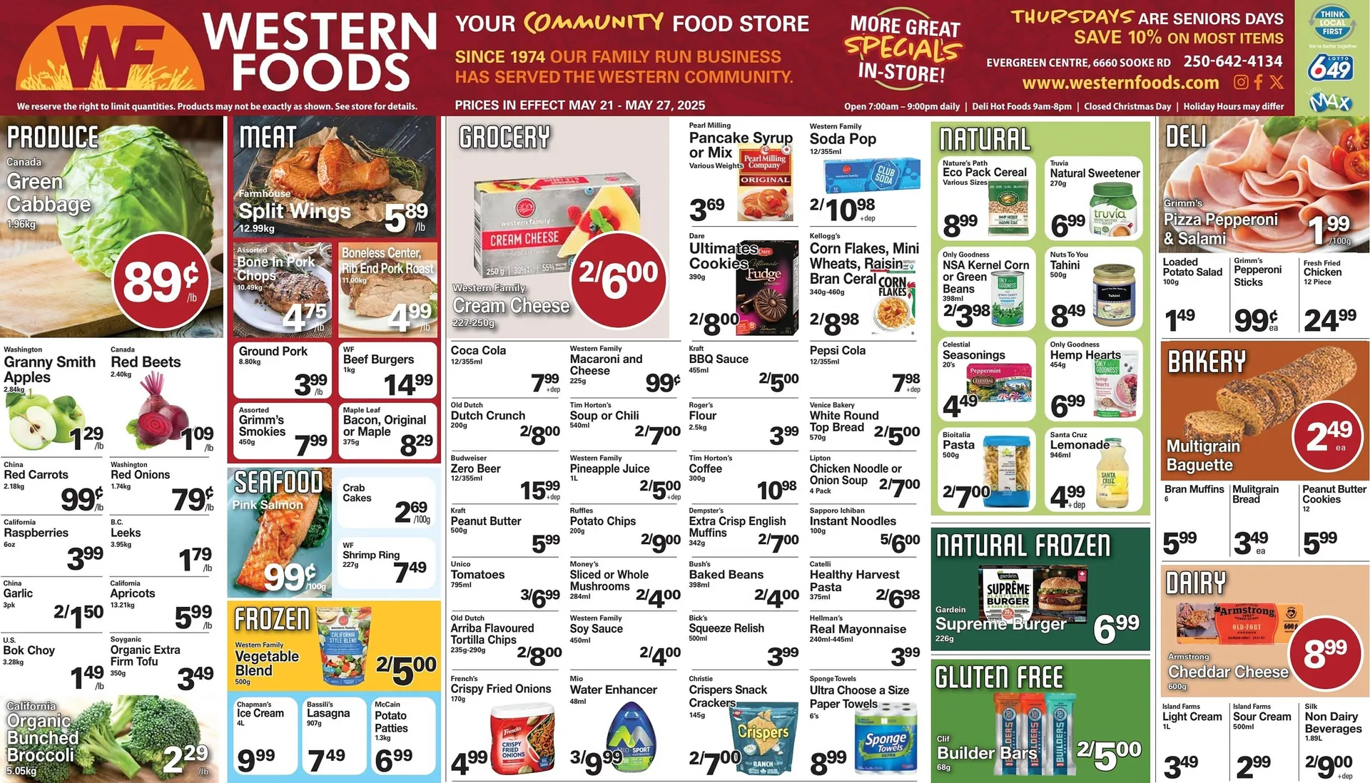 Western Foods flyer - 1