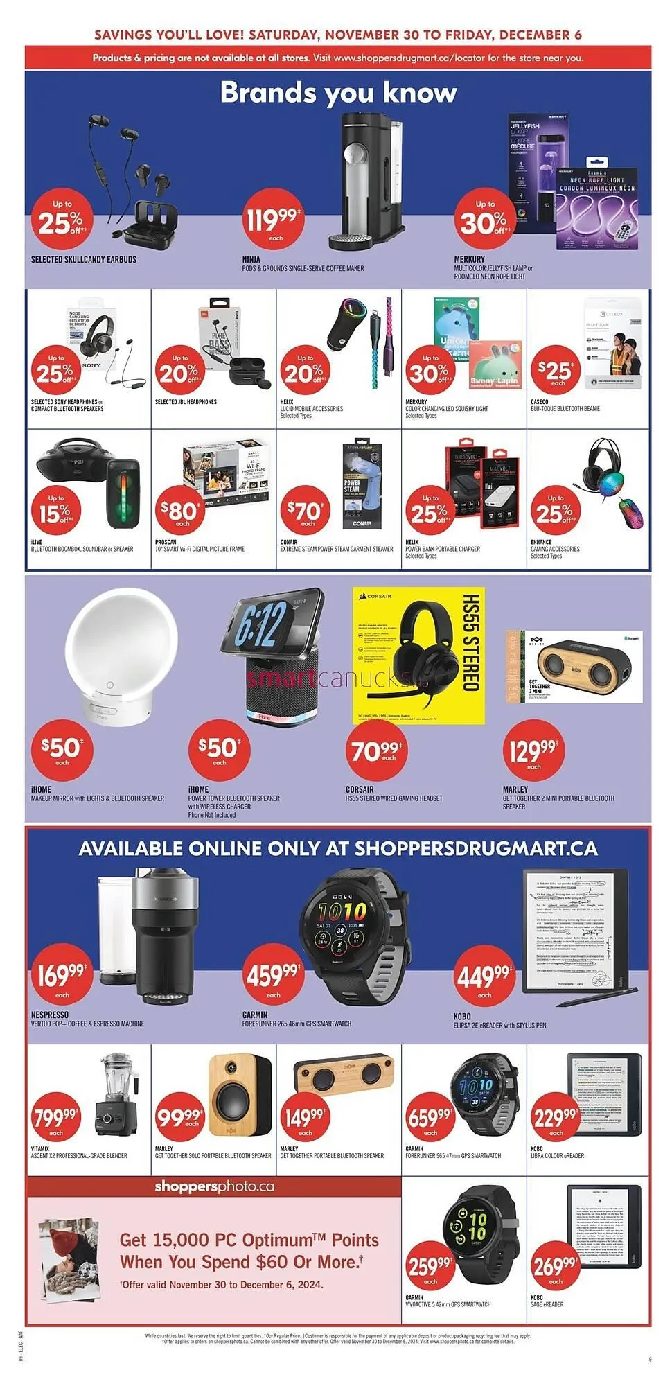 Shoppers Drug Mart flyer from November 28 to December 2 2024 - flyer page 18