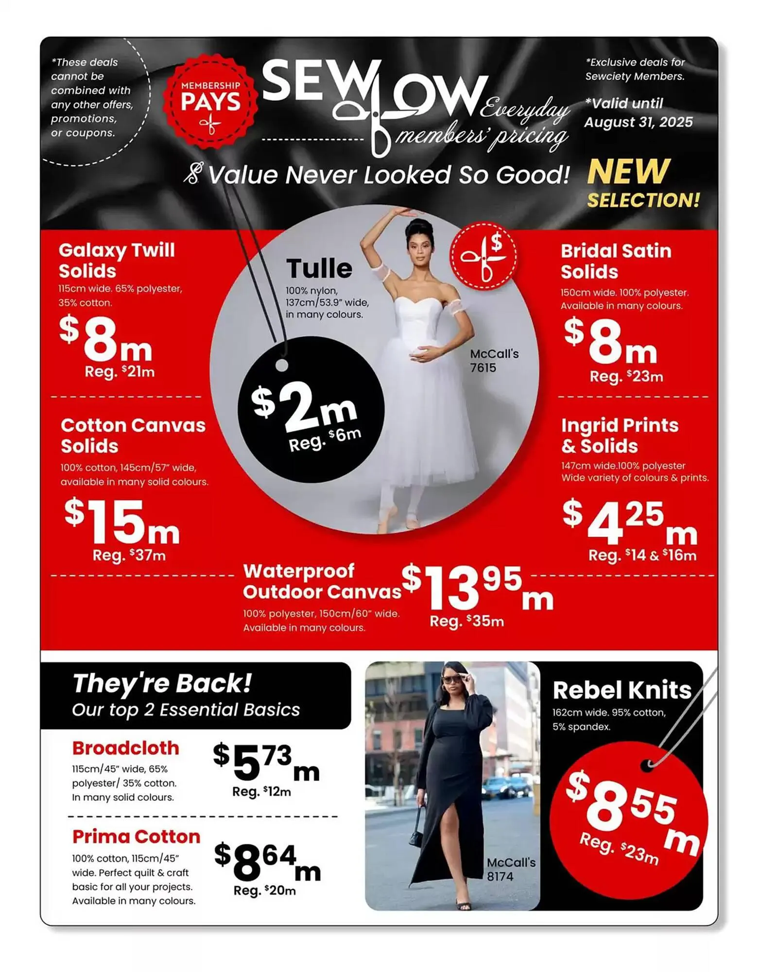 Fabricland flyer from March 1 to March 31 2025 - flyer page 3