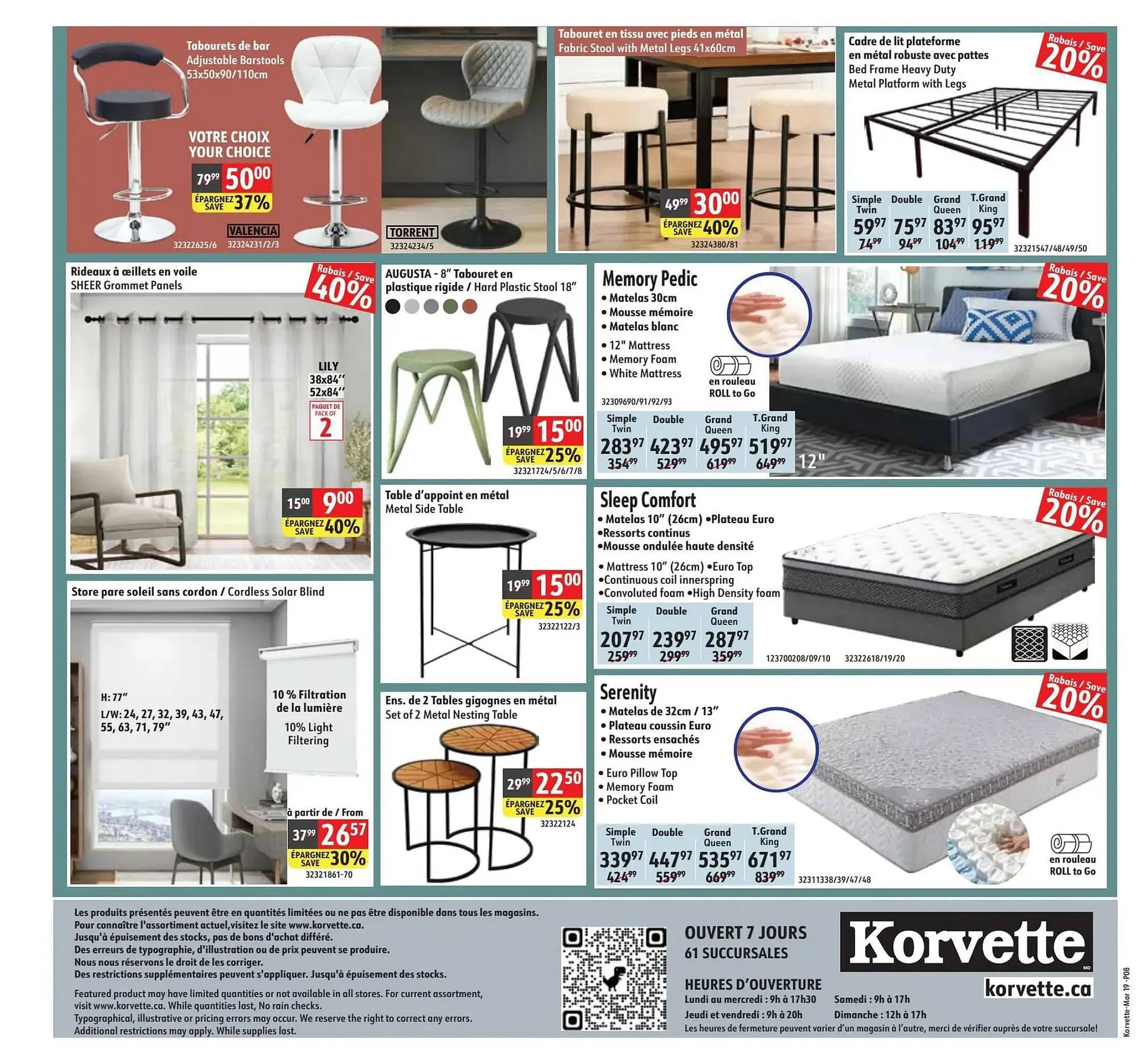 Korvette flyer from March 19 to April 1 2026 - flyer page 8