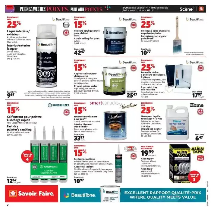 Home Hardware weekly flyer from February 27 to March 12 2025 - flyer page 3