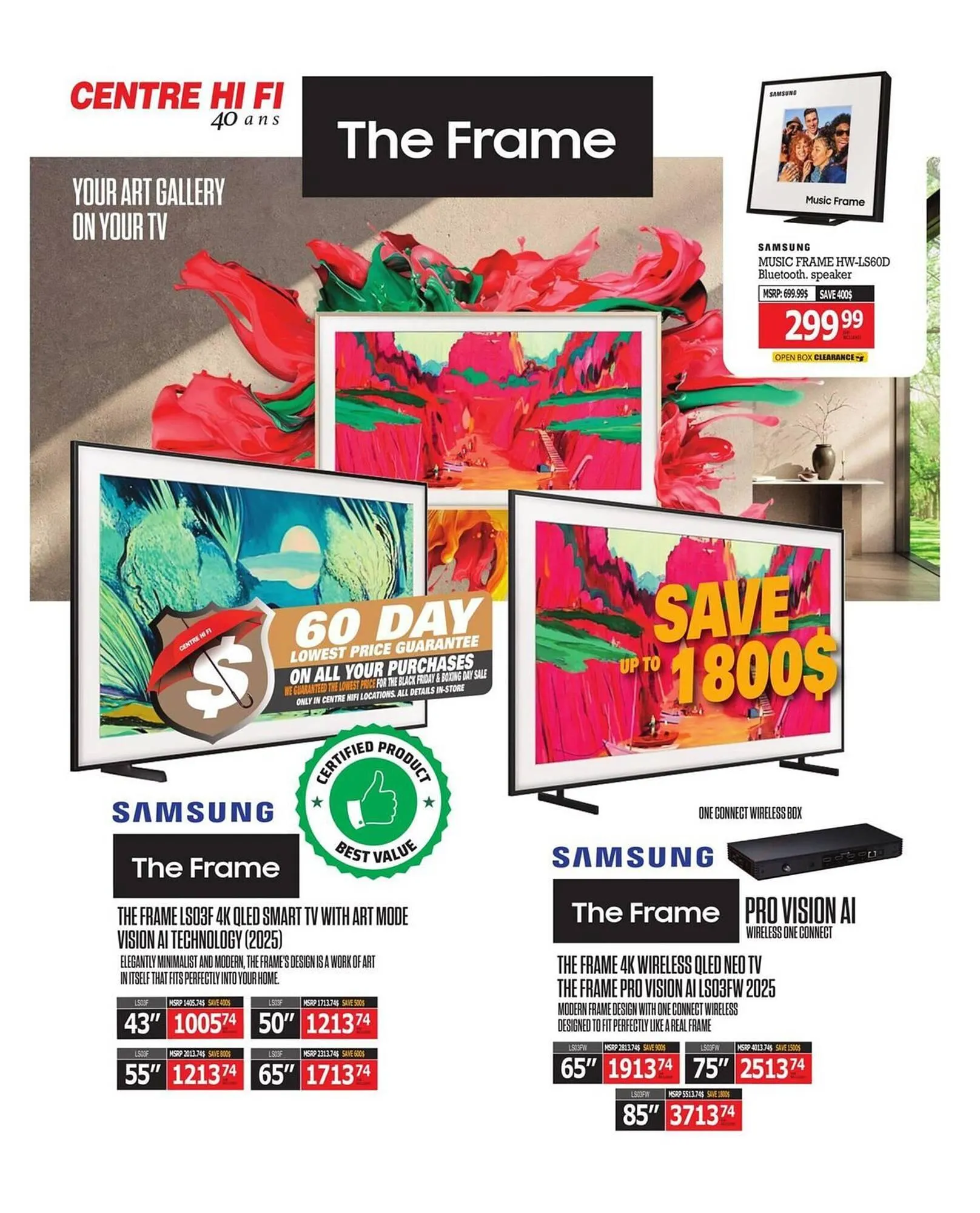 Centre Hi-Fi flyer from November 28 to December 4 2025 - flyer page 20