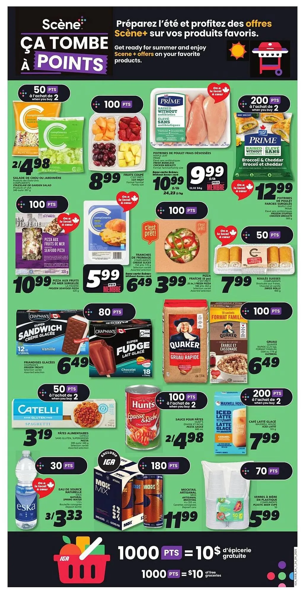 IGA flyer from April 24 to May 7 2025 - flyer page 12
