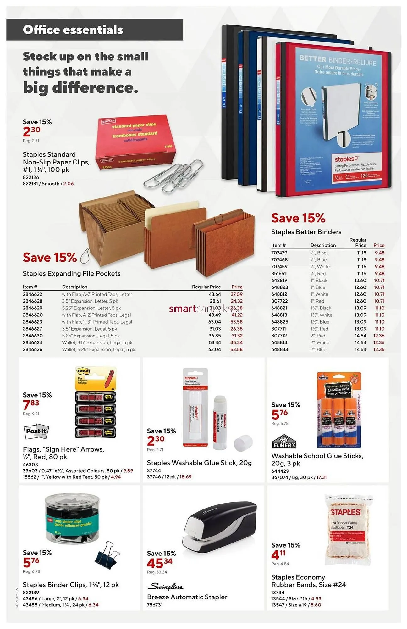Staples flyer from February 6 to February 19 2026 - flyer page 14