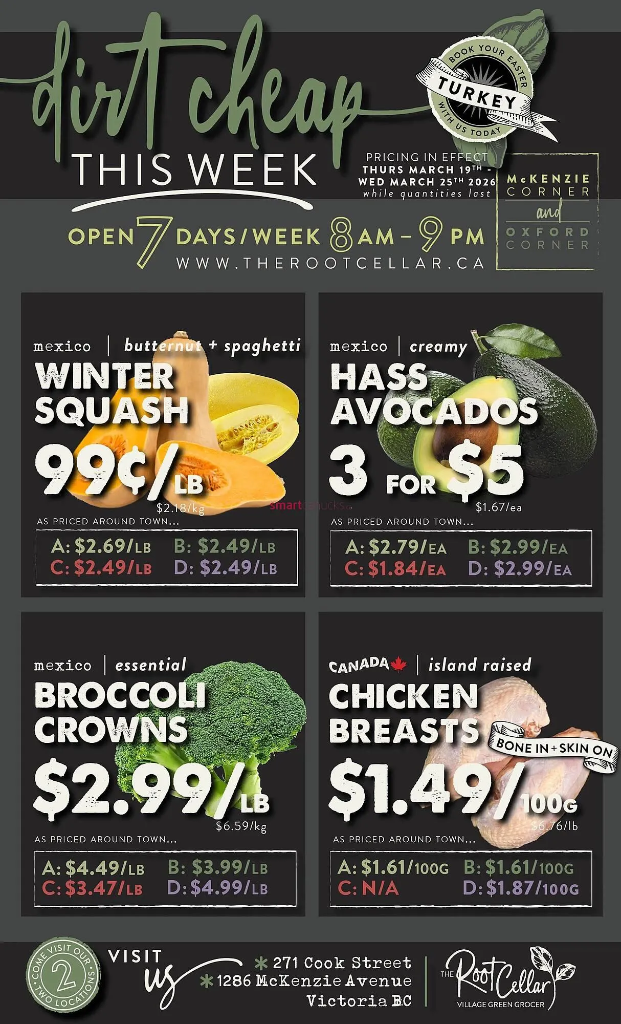 The Root Cellar flyer - 1