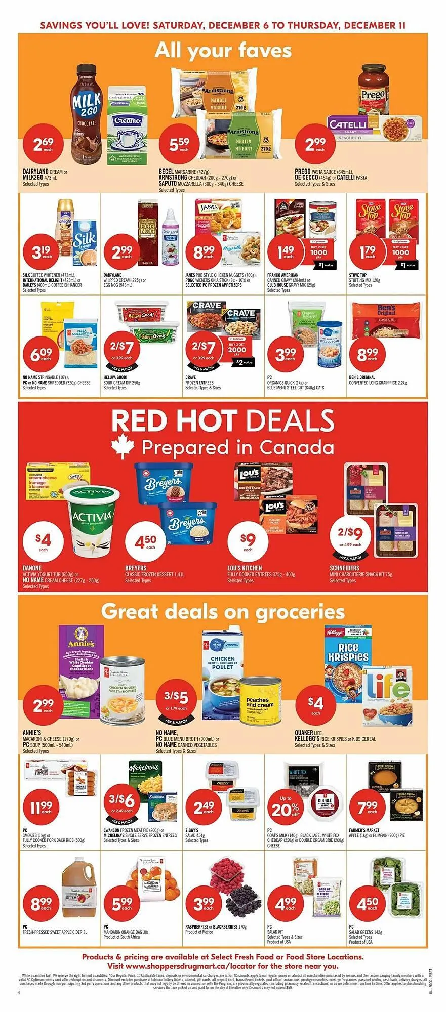 Shoppers Drug Mart flyer from December 4 to December 11 2025 - flyer page 9