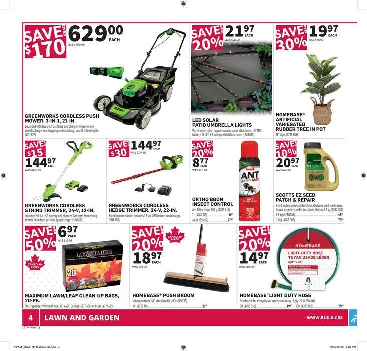 Exclusive deals for our customers from July 4 to July 10 2024 - flyer page 4
