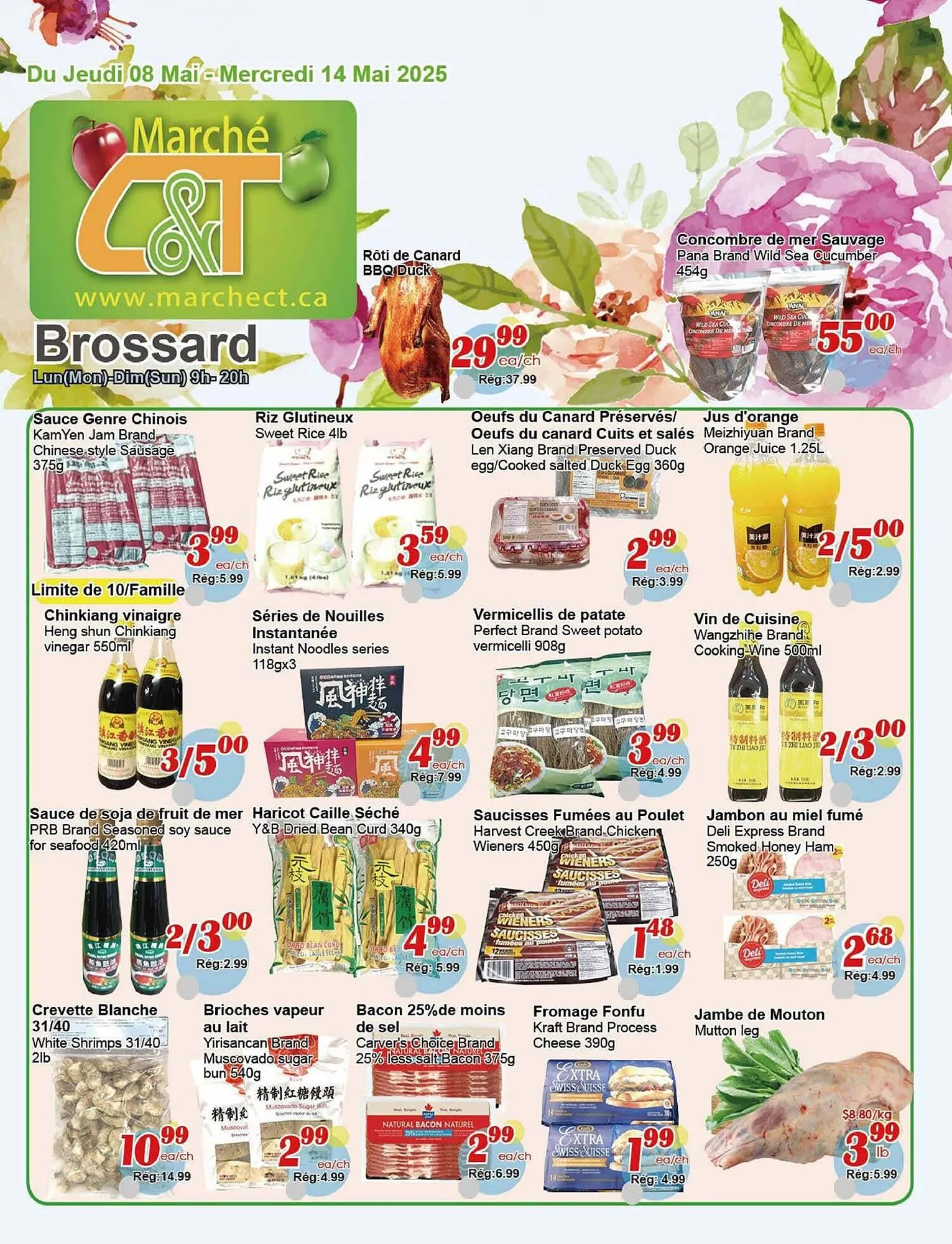 Marche C&T flyer from May 8 to May 29 2025 - flyer page 1