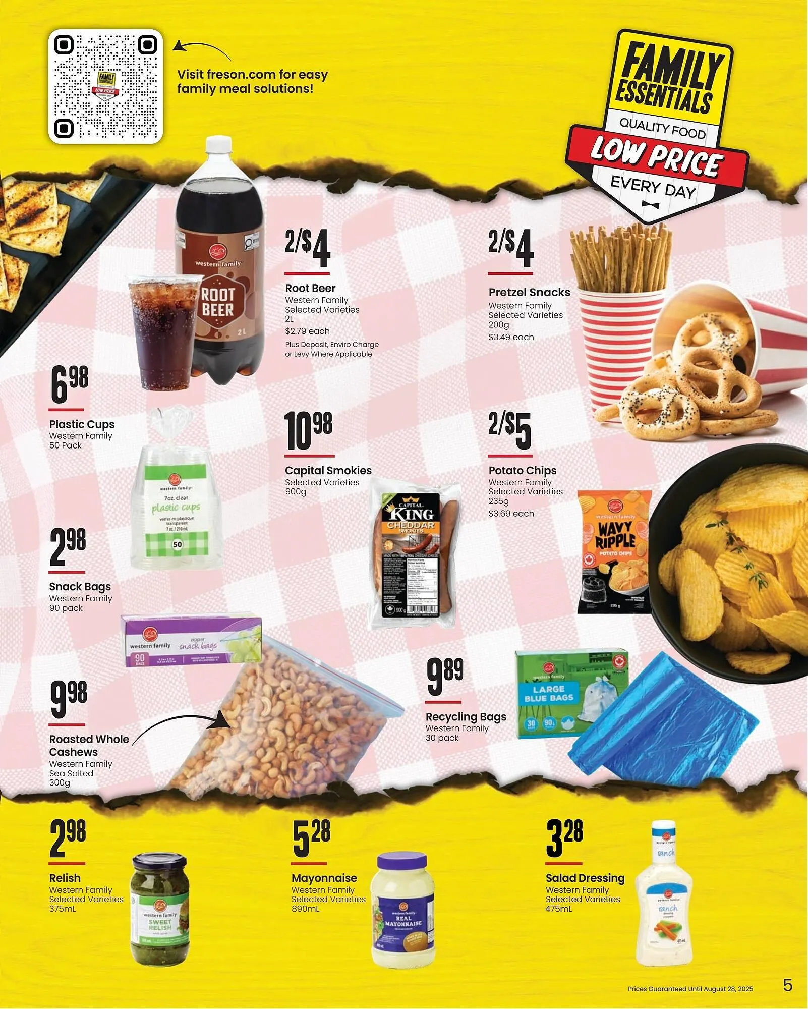 Freson Bros flyer from August 1 to August 28 2025 - flyer page 5