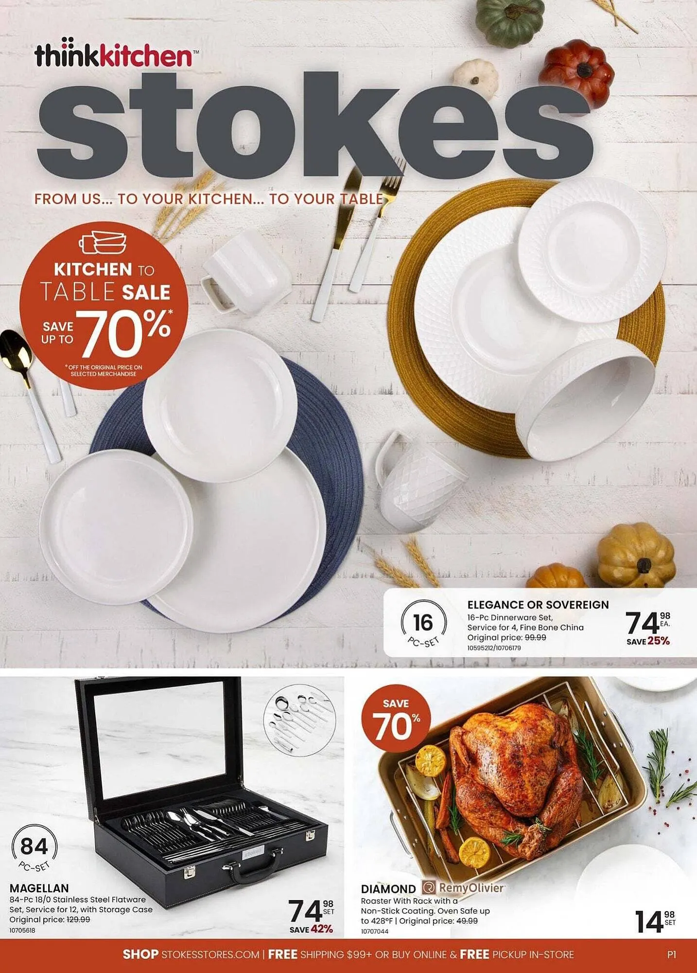 Stokes flyer from October 1 to October 15 2025 - flyer page 1