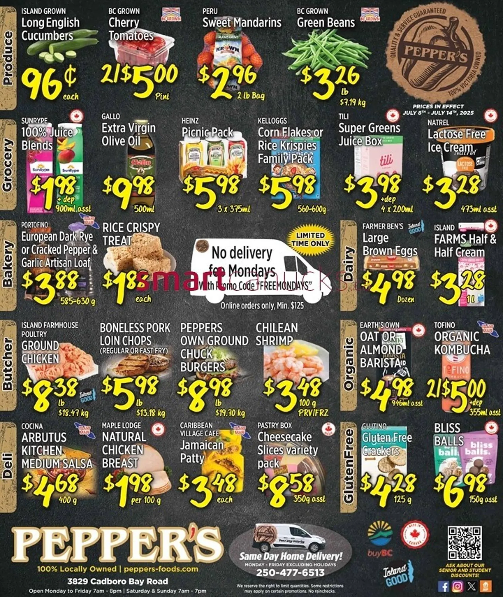 Pepper's Foods flyer from July 10 to July 16 2025 - flyer page 1