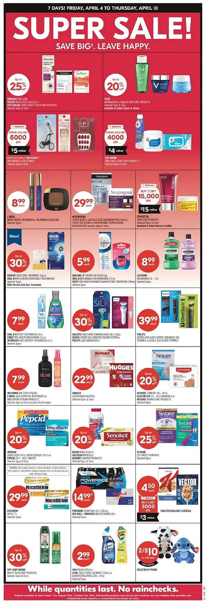 Shoppers Drug Mart flyer from April 4 to April 6 2025 - flyer page 3