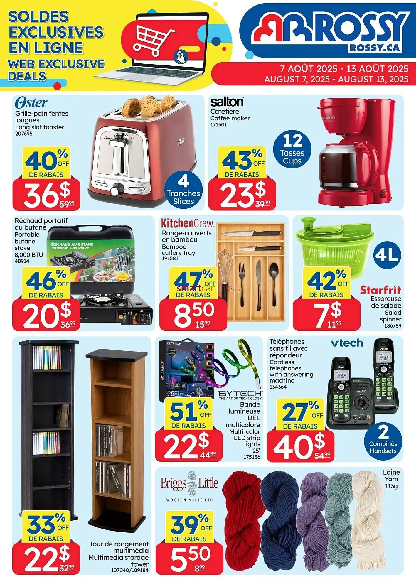 Rossy flyer from August 7 to August 13 2025 - flyer page 9