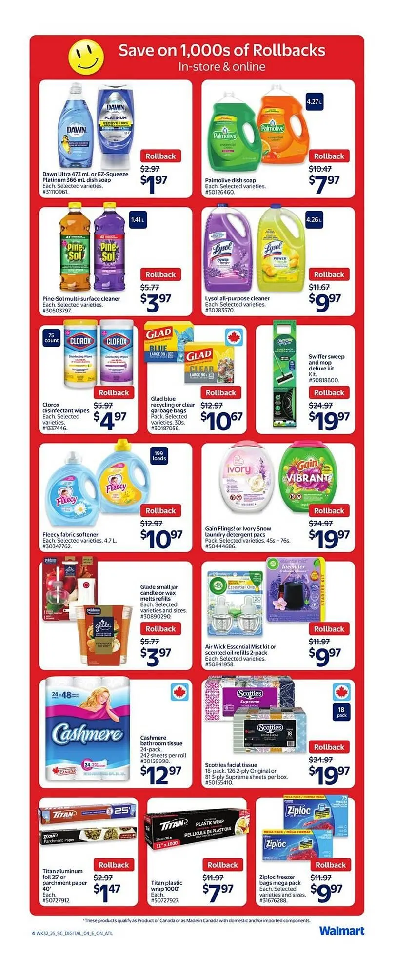 Walmart flyer from September 7 to September 17 2025 - flyer page 7