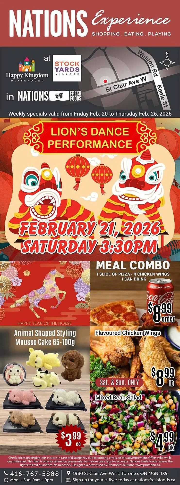 Nations Fresh Foods flyer from February 20 to February 27 2026 - flyer page 1