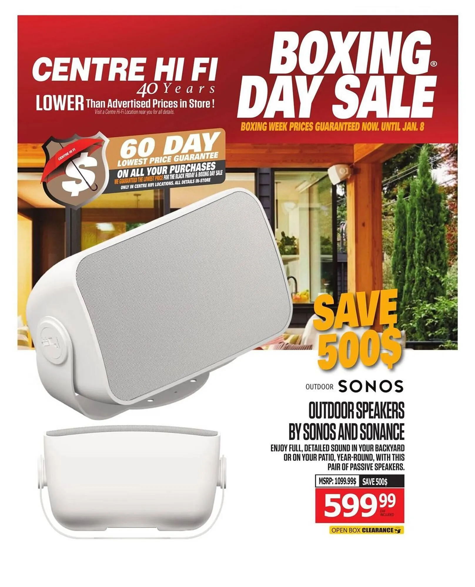 Centre Hi-Fi flyer from January 2 to January 8 2026 - flyer page 40