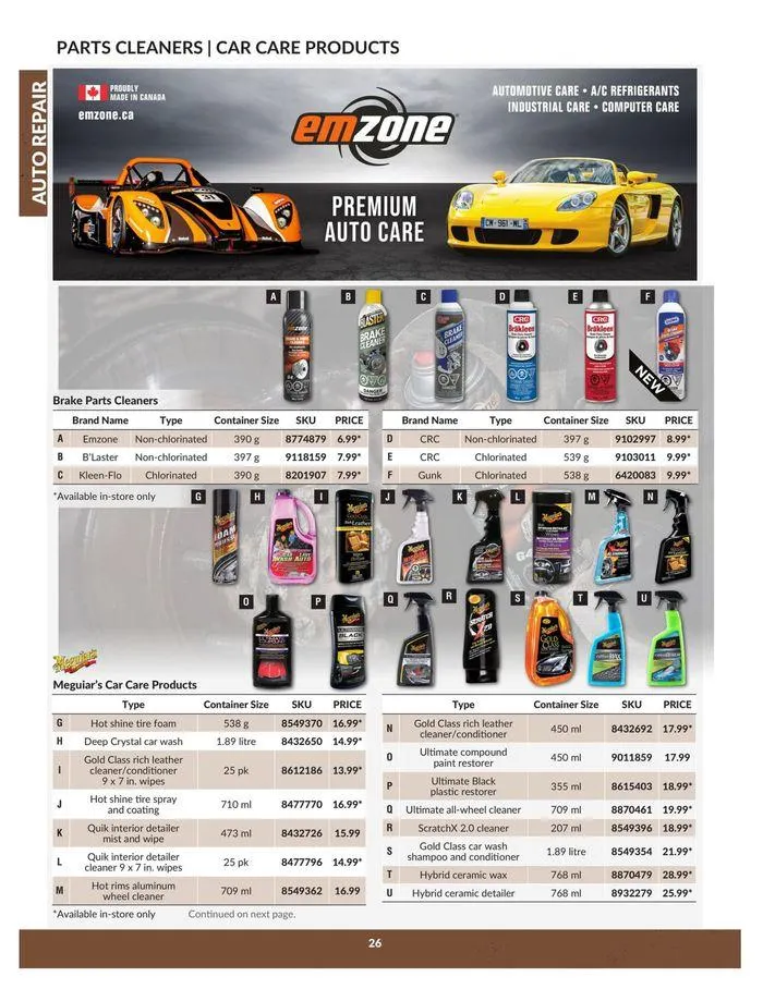 Auto Repair Catalogue from April 23 to April 22 2025 - flyer page 26