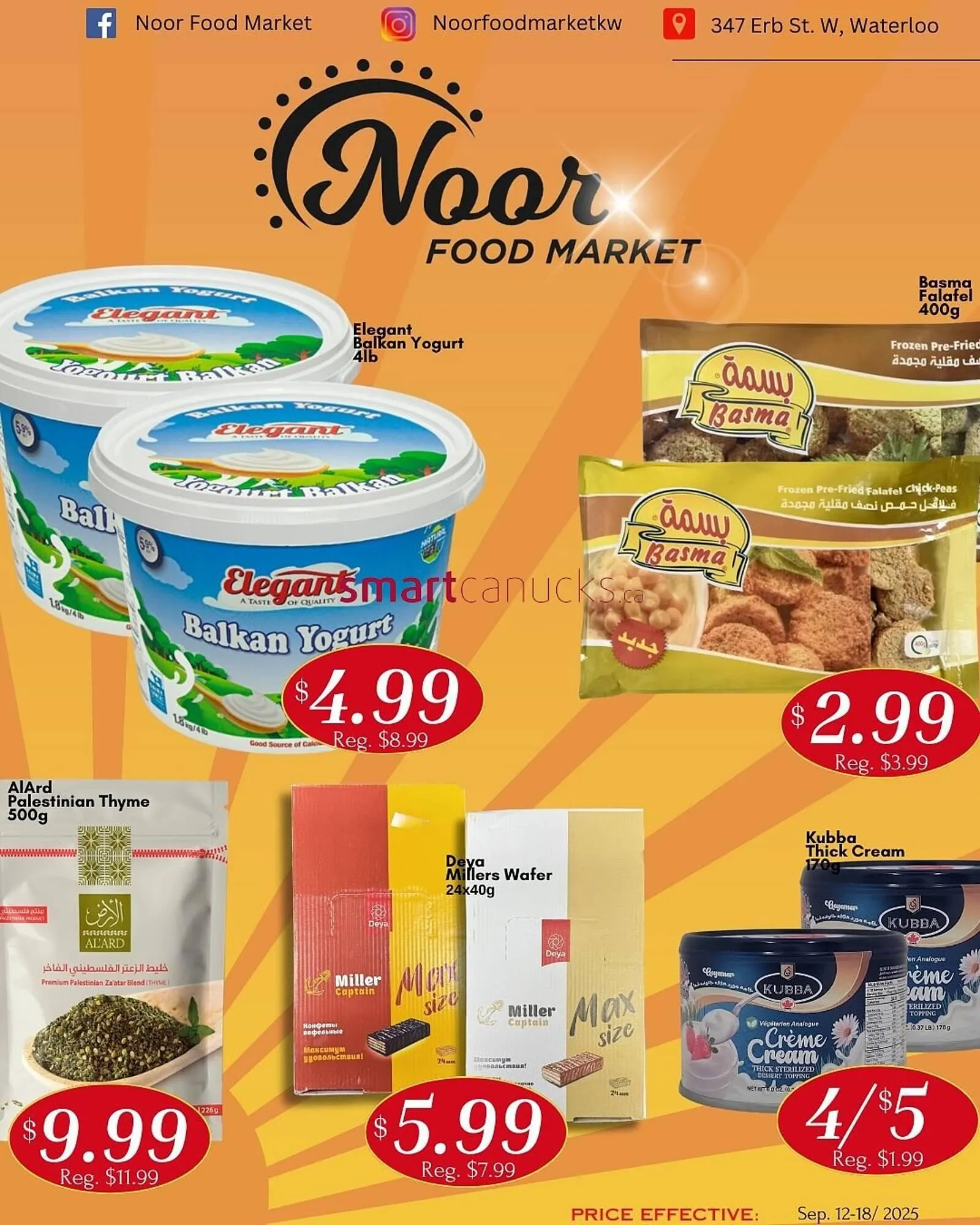 Noor Food Market flyer from September 12 to September 18 2025 - flyer page 1