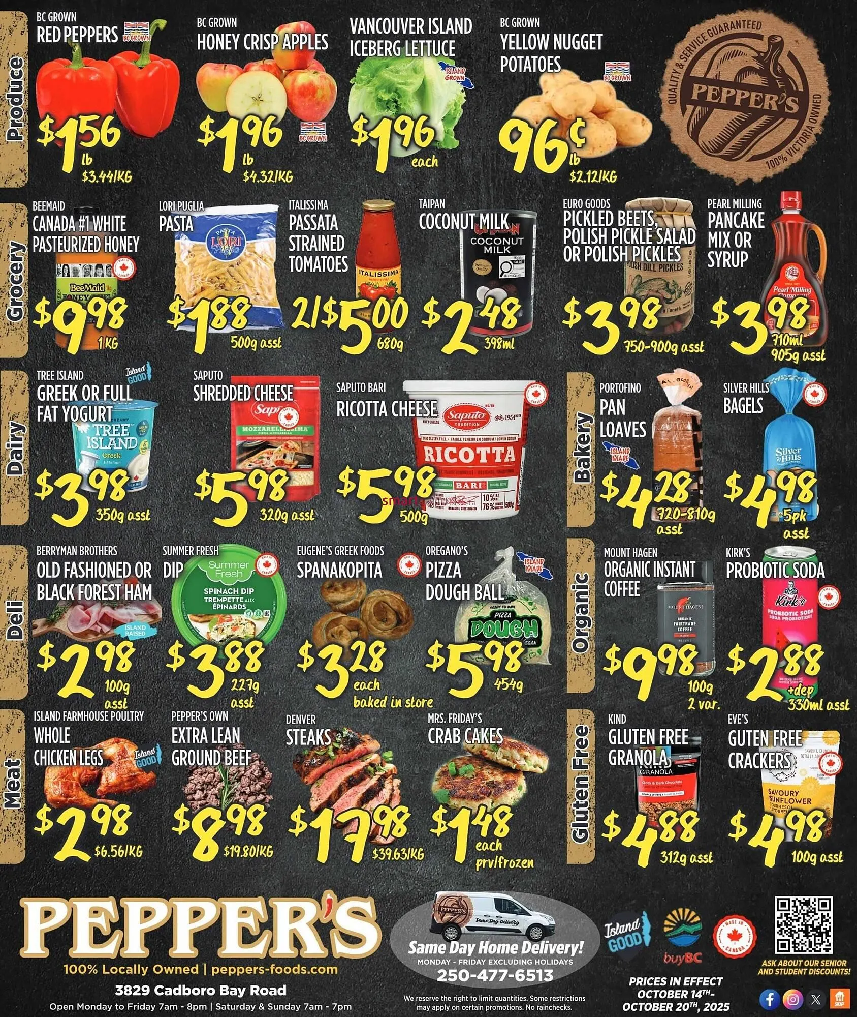 Pepper's Foods flyer from October 14 to November 9 2025 - flyer page 1