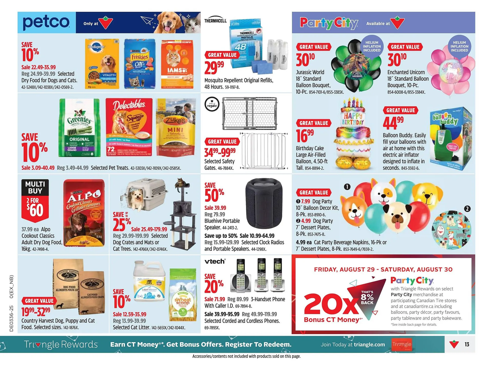 Canadian Tire flyer from August 28 to September 3 2025 - flyer page 13