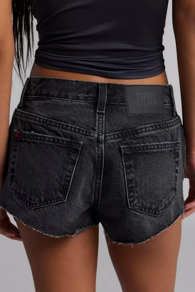 BDG Lola Destroyed Denim Micro Short
