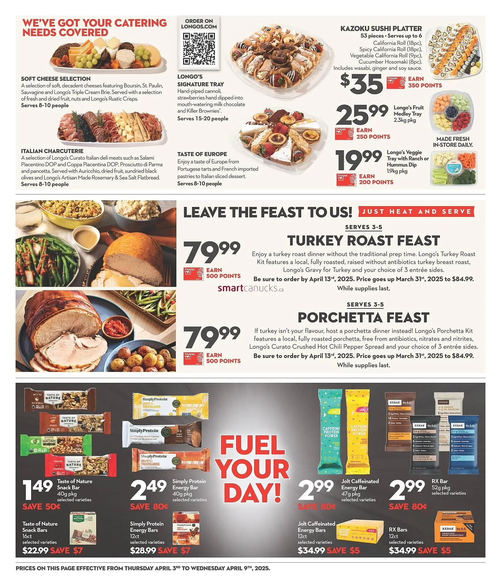 Longo's flyer from April 3 to April 9 2025 - flyer page 15