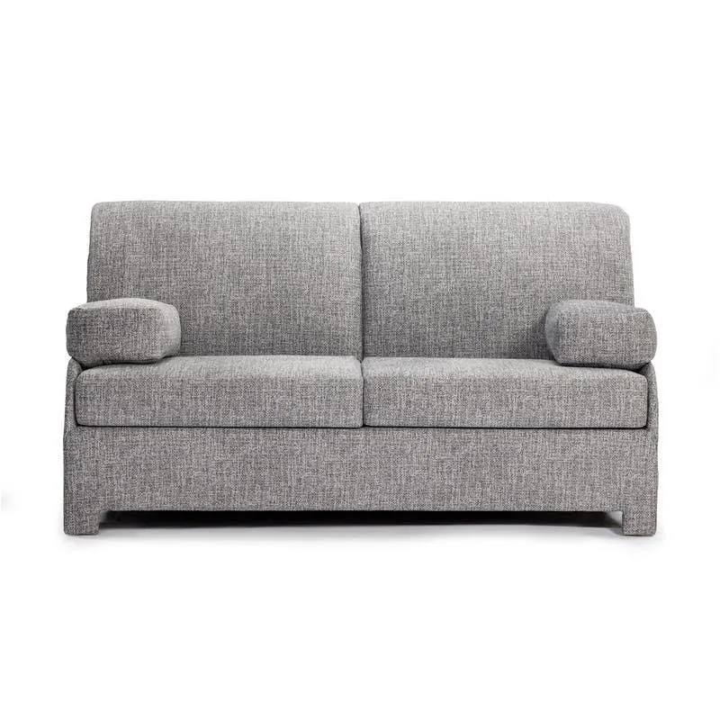 Sofa-lit compact- gris foncé