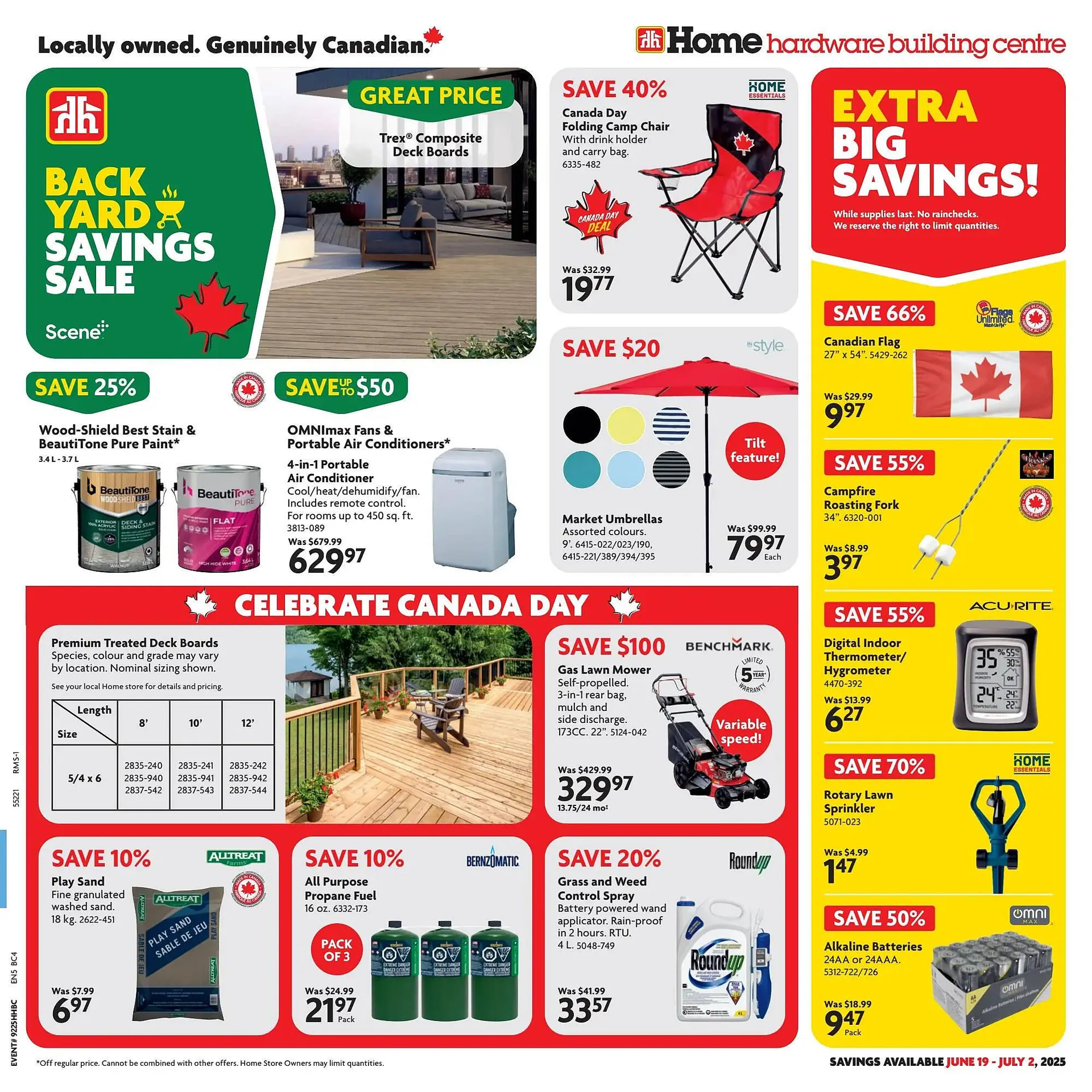Home Hardware flyer from June 19 to June 25 2025 - flyer page 1