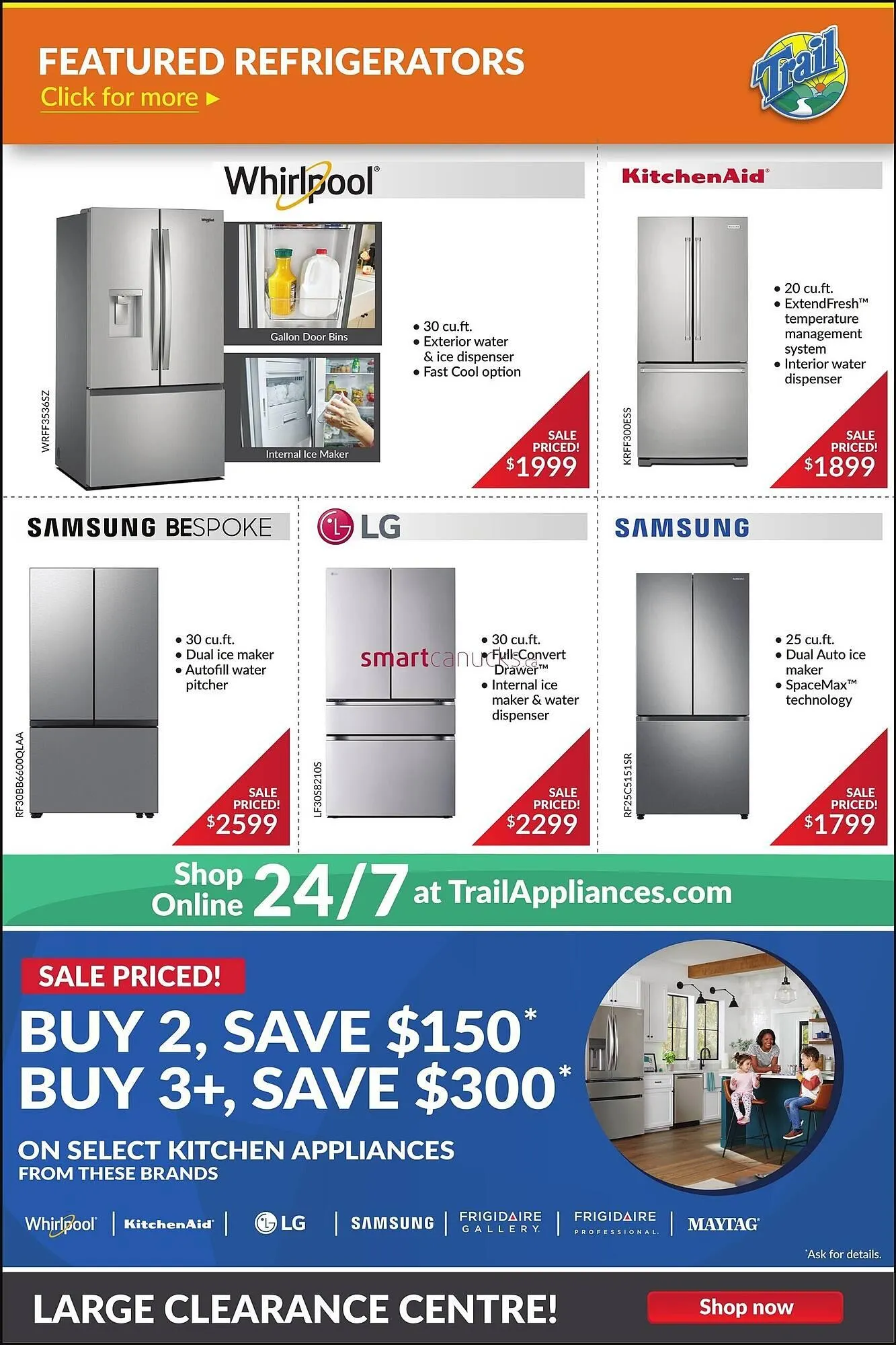 Trail Appliances flyer from August 21 to August 27 2025 - flyer page 2