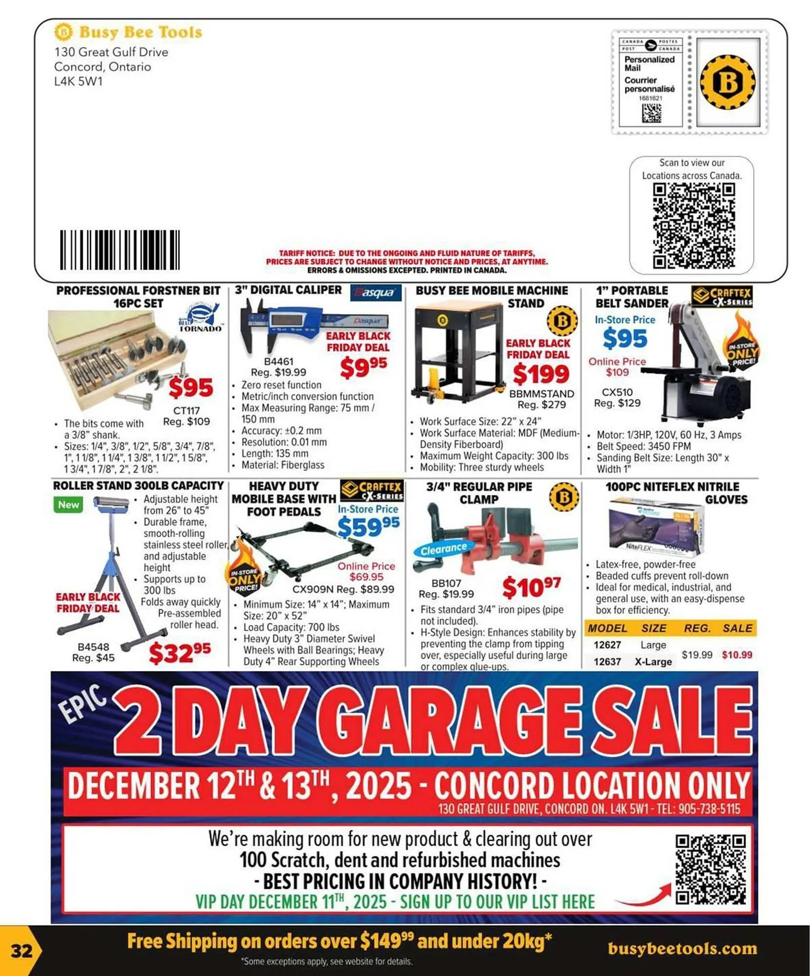 Busy Bee Tools flyer from November 10 to January 10 2026 - flyer page 32