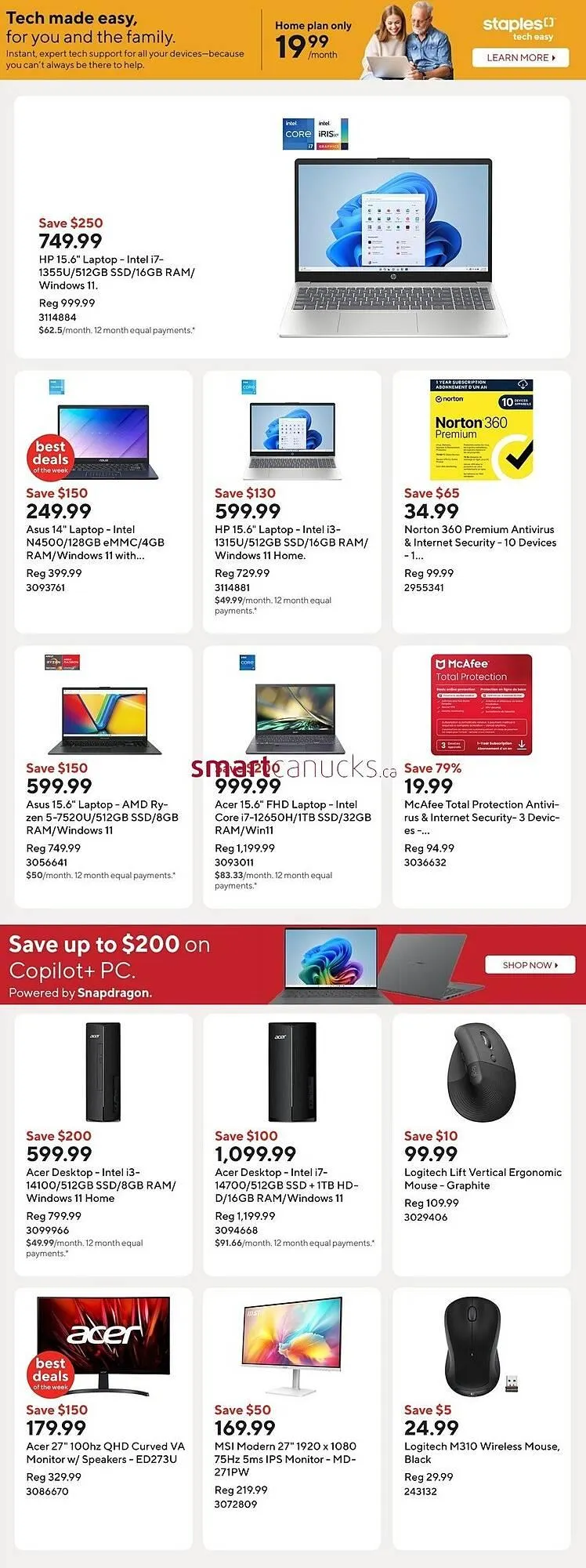 Staples flyer from April 24 to May 4 2025 - flyer page 8