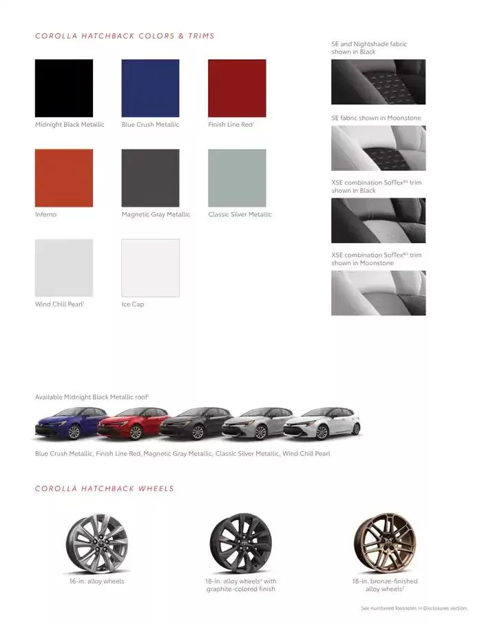 Toyota Corolla Hatchback from February 11 to February 11 2026 - flyer page 11